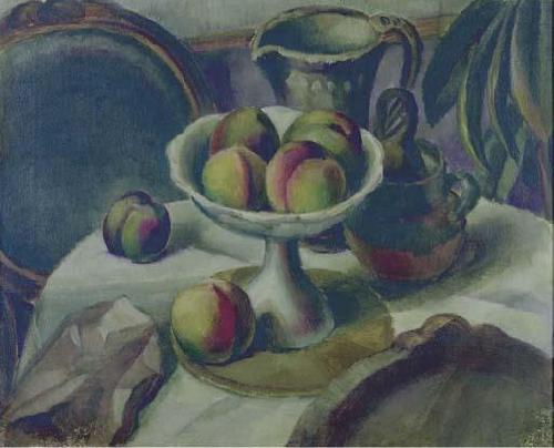 Edward Middleton Manigault Peaches in a Compote China oil painting art